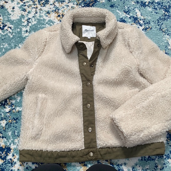 Madewell Fleece Jacket size S - Picture 1 of 8
